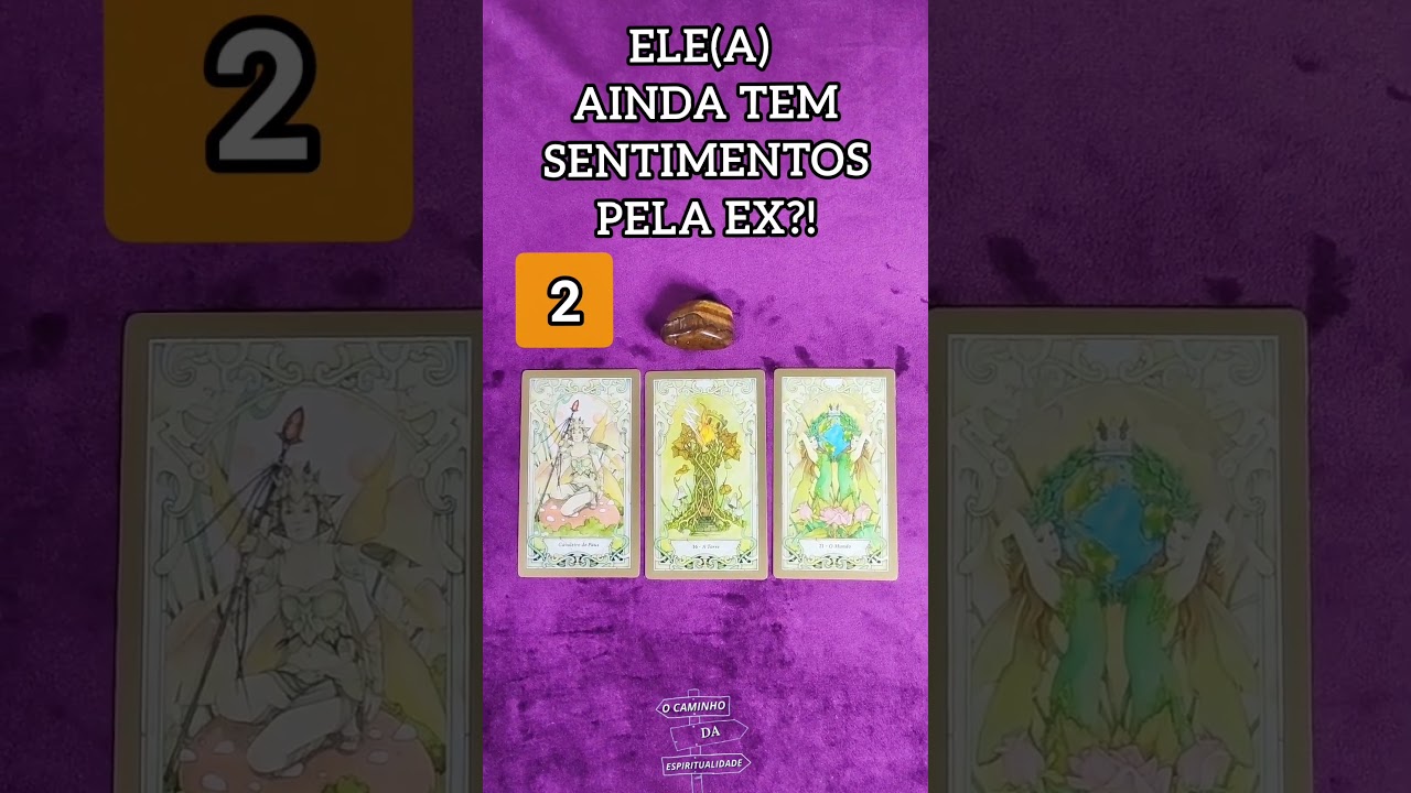 ELE(A) AINDA TEM SENTIMENTOS PELA EX?! #tarotonline #tarot #shorttarot