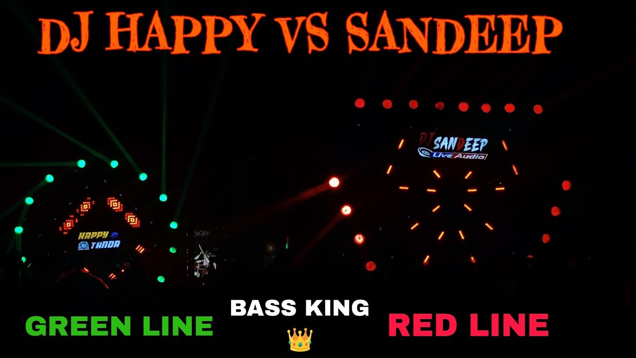 DJ happy Tanda vs dj sandeep competition of Mohandabad Gohana winner of comment dj remix songs 