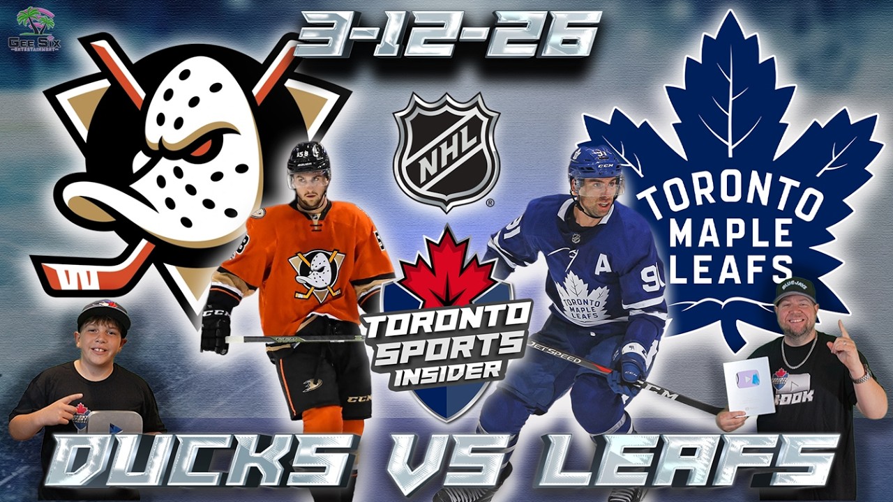 Anaheim Ducks vs Toronto Maple Leafs LIVE 🔴 | NHL LIVE Stream Reaction & Play By Play