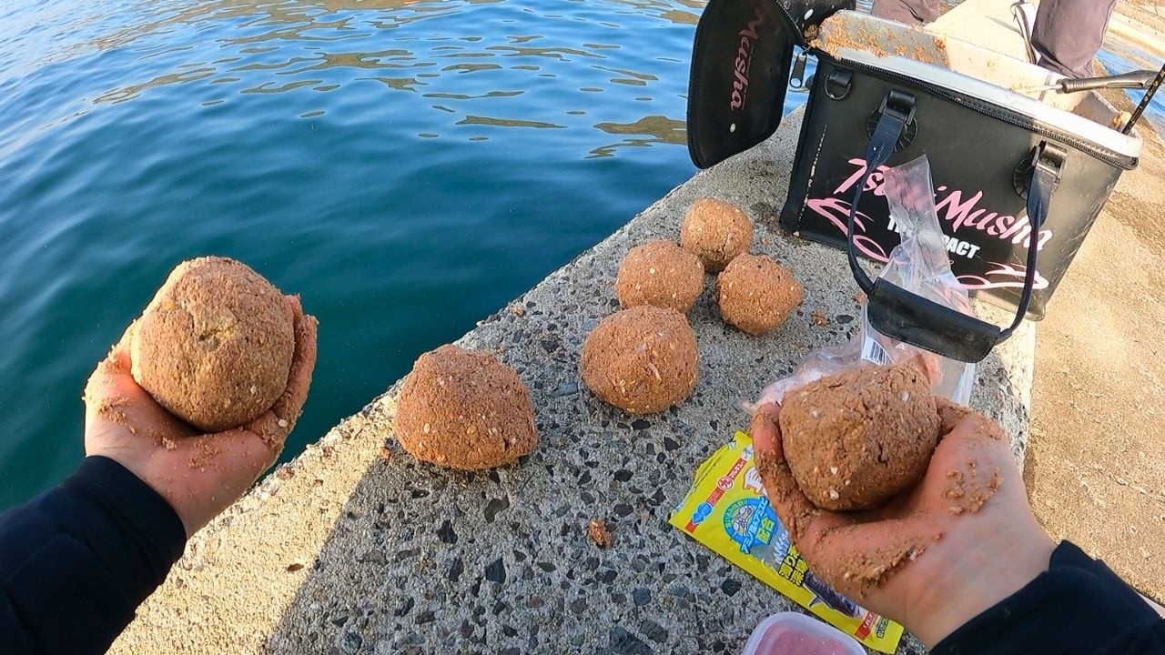 フカセ釣り！撒き餌ダンゴを放り込んで寒チヌを狙う【瀬戸内】