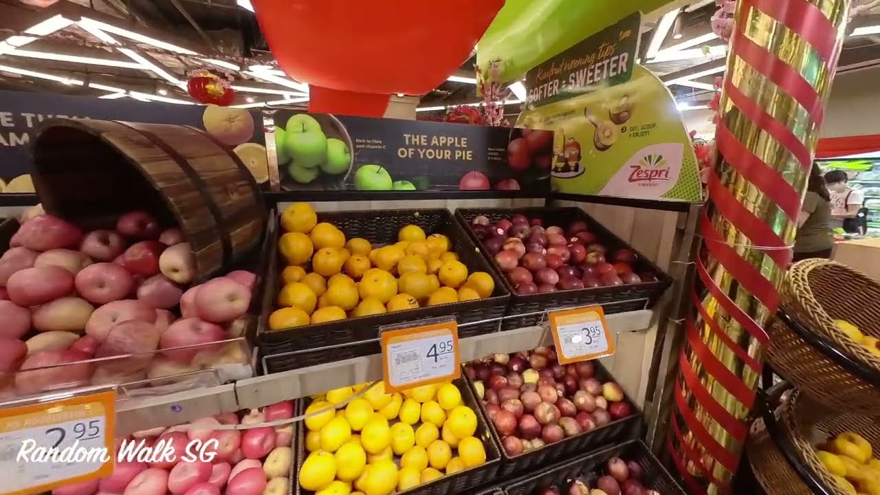 Singapore Supermarket, NTUC FairPrice Finest, Bukit Timah Plaza