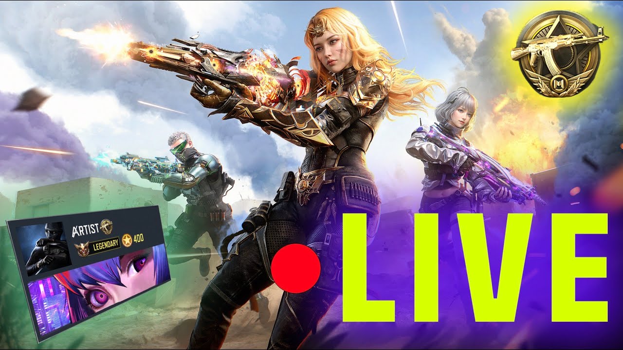 🏆 Ranked S&D ARTIST IS LIVE #codm #gaming #codmobile #codmlive #cod #searchanddestroy #live #gaming