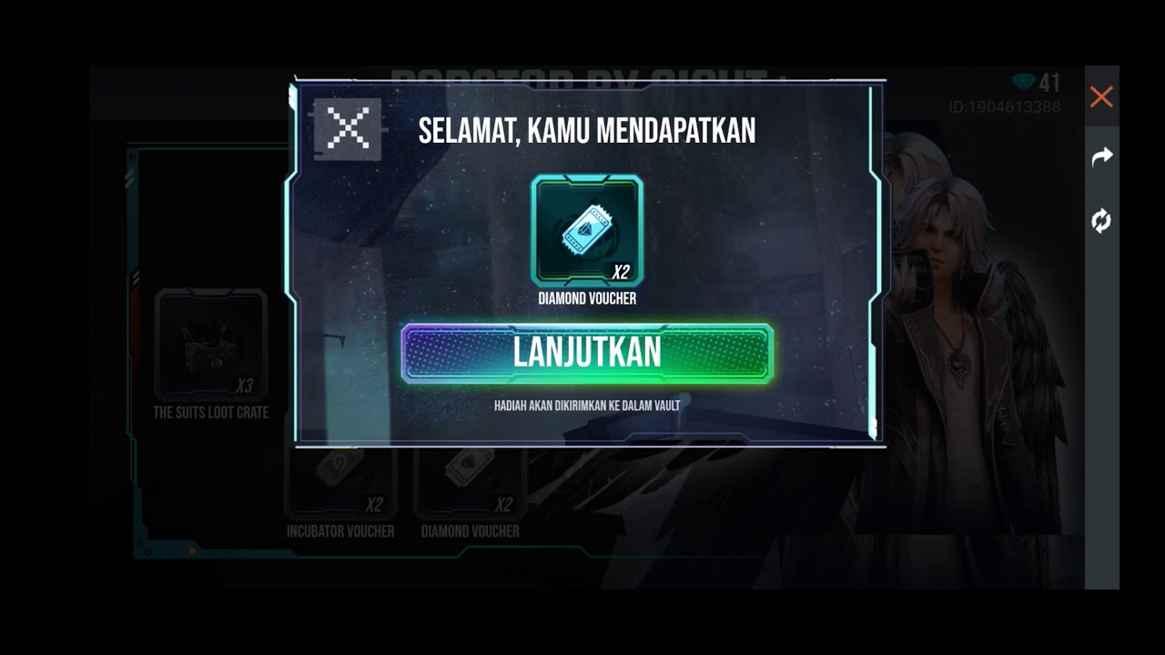 DEMI dapat tas tag kalo ada yang lebih hoki habis 200 dm + topup140 dm + bluprin