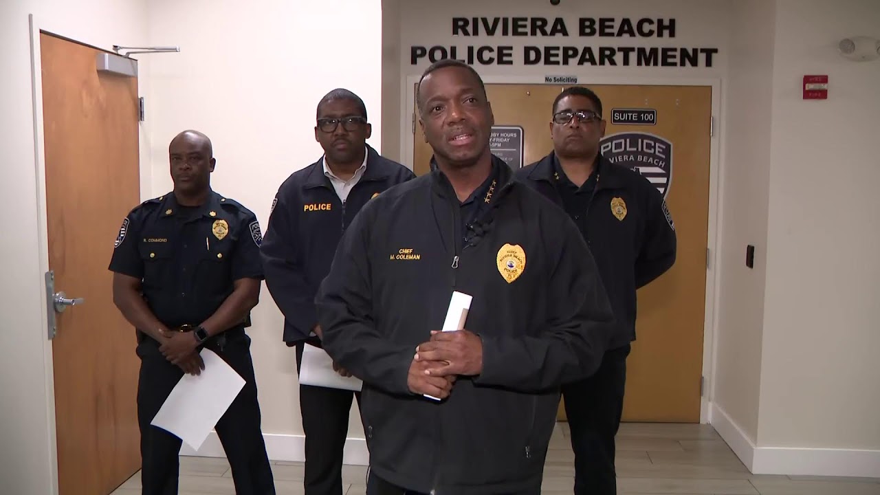 Riviera Beach police update