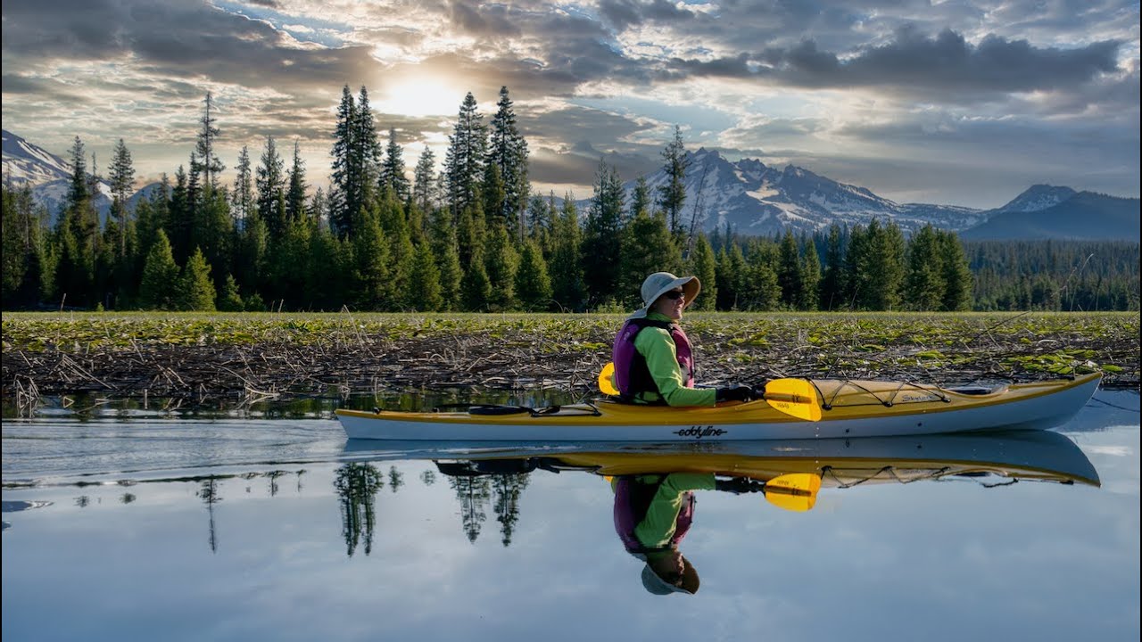 Kayak on Hosmer Lake