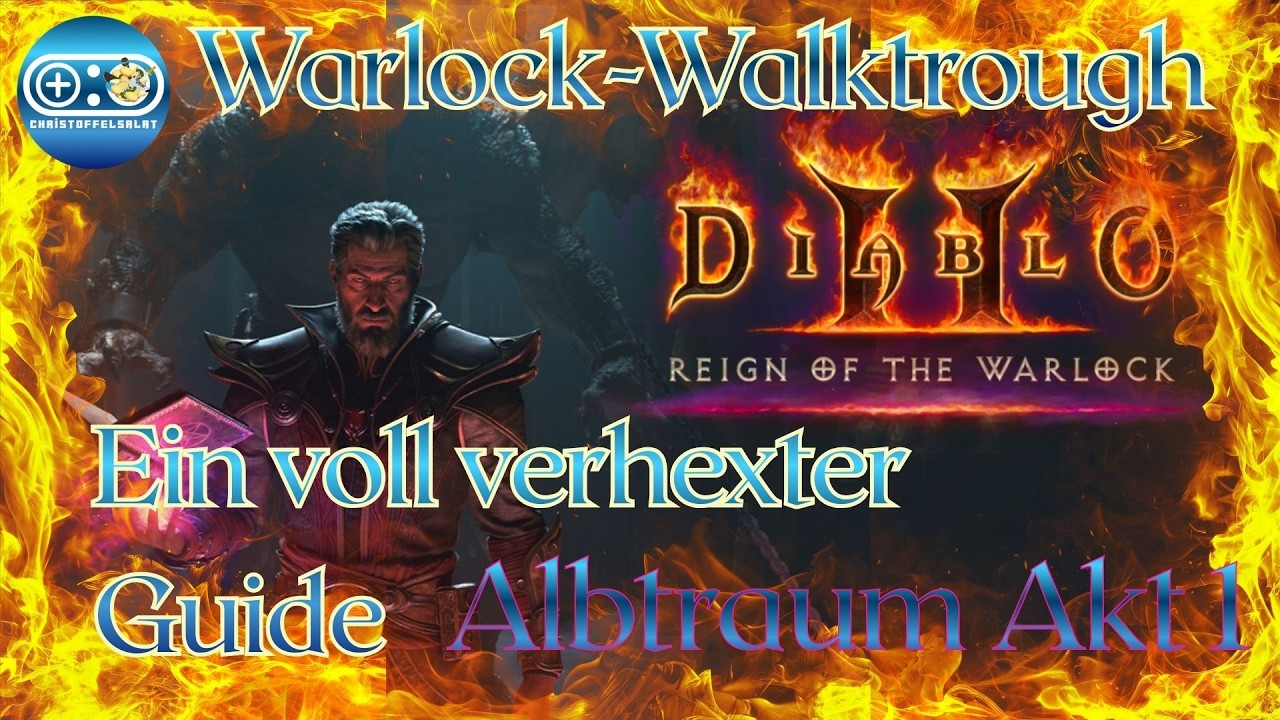 Diablo 2 Reign of the Warlock geführte Walkthrough - Albtraum Akt 1