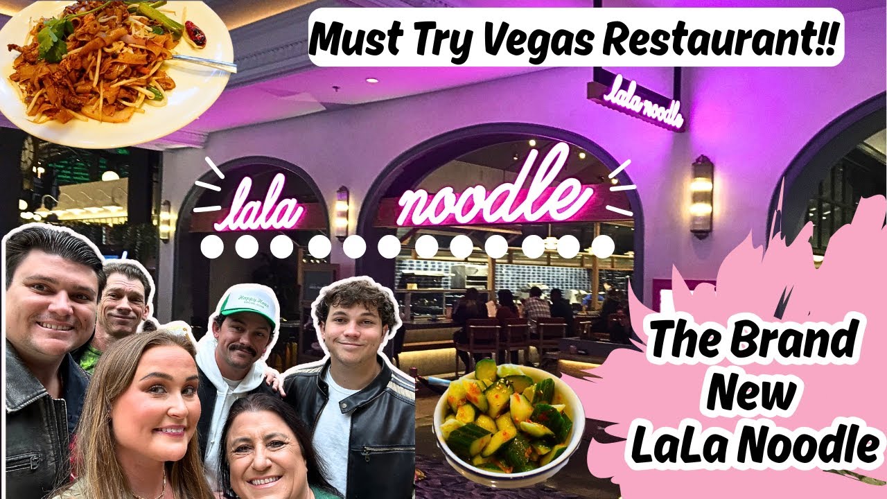 Our NEW Favorite VEGAS Restaurant | LaLa Noodle at MGM Grand | AMAZING Food & Service! WORTH The $$?