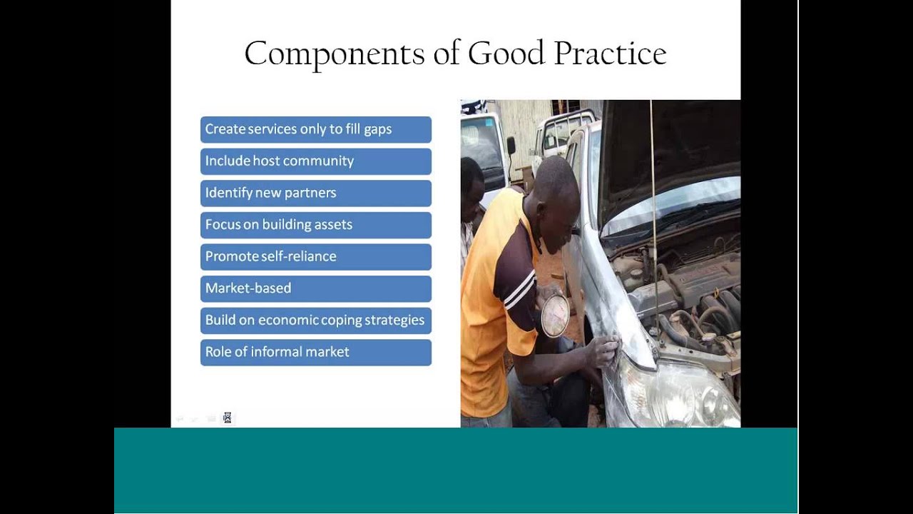 Webinar on Livelihoods Programming in Urban Settings