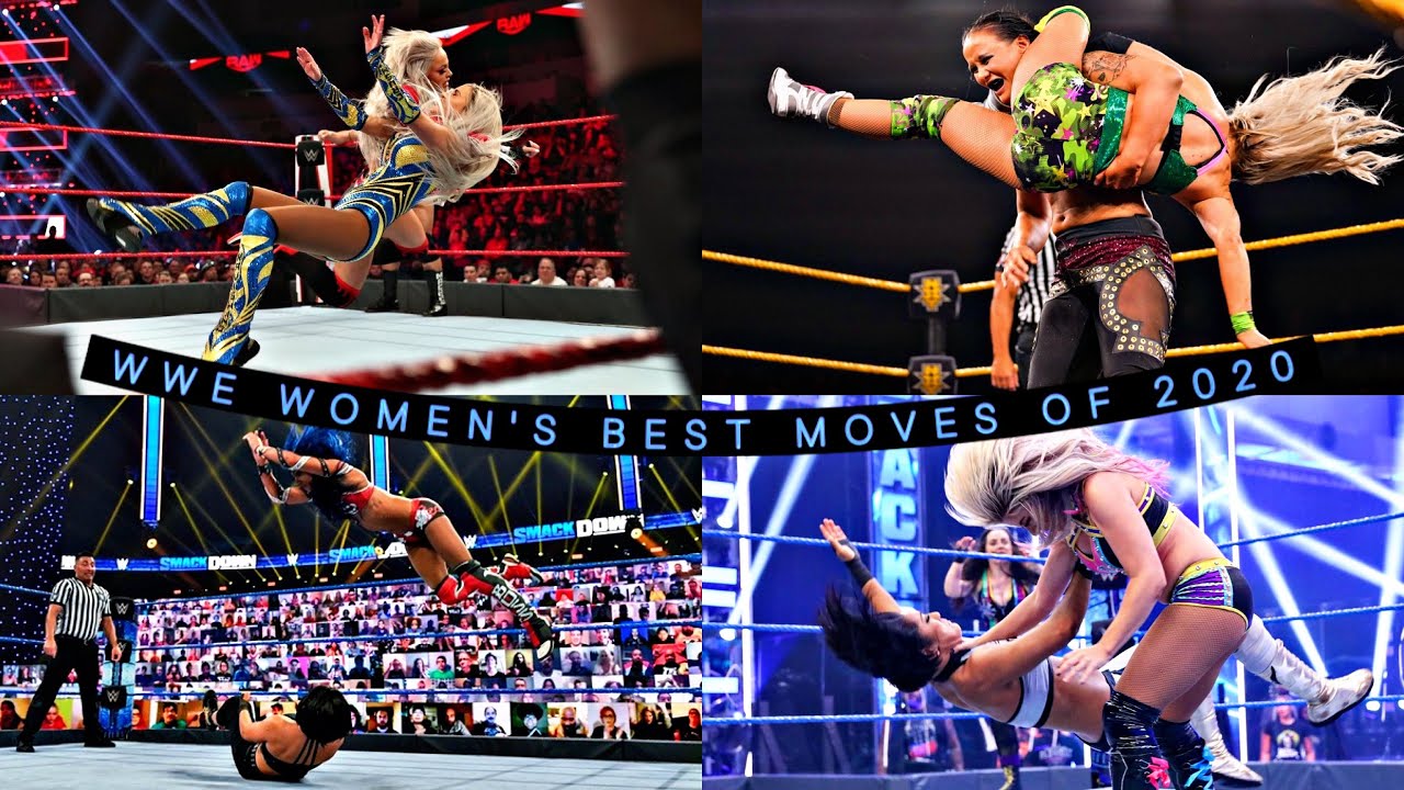 WWE Women's best moves of 2020 💀