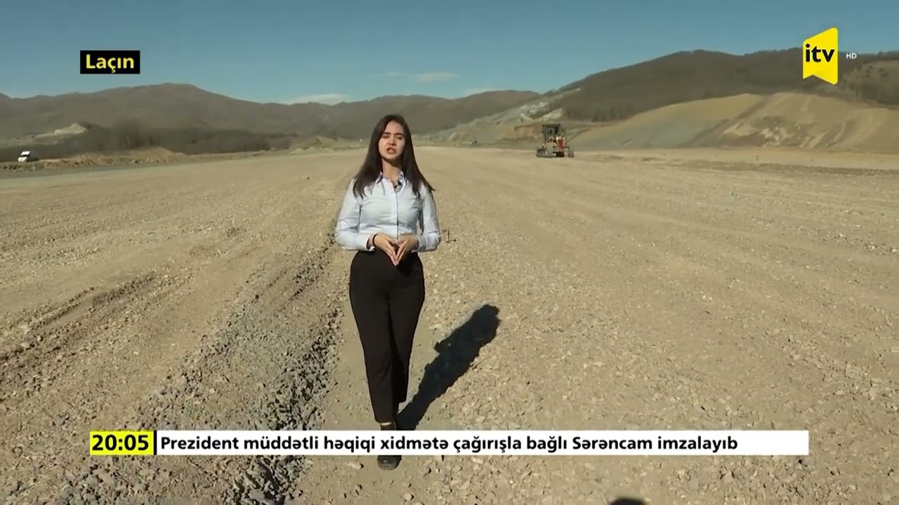 Laçın Beynəlxalq Hava Limanı, təşəkkür edirik @ictimaitvofficial