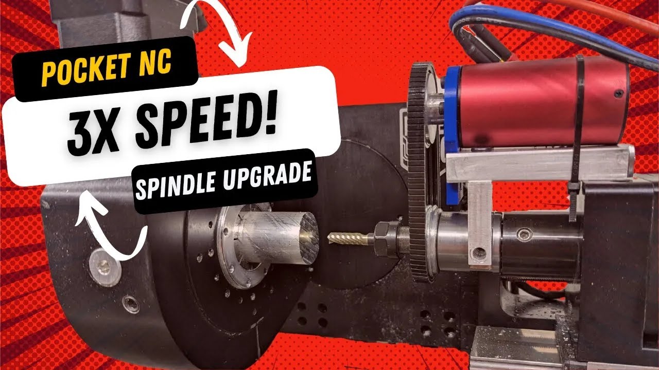 5 Axis CNC Spindle Speeder | Pocket NC Upgrade