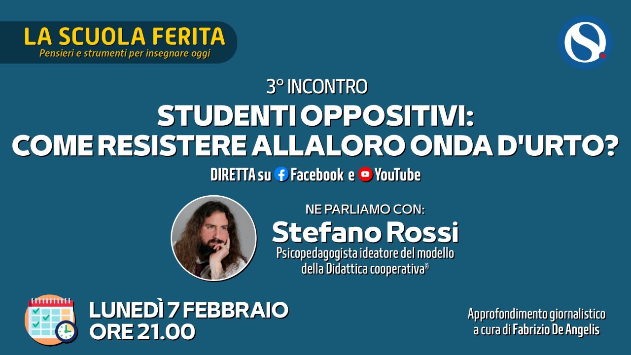 Studenti oppositivi: come resistere alla loro onda d’urto? Speciale con Stefano Rossi
