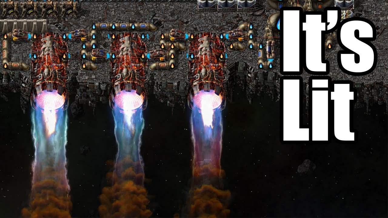 How to Optimize Your Thrusters -Factorio: Space Age