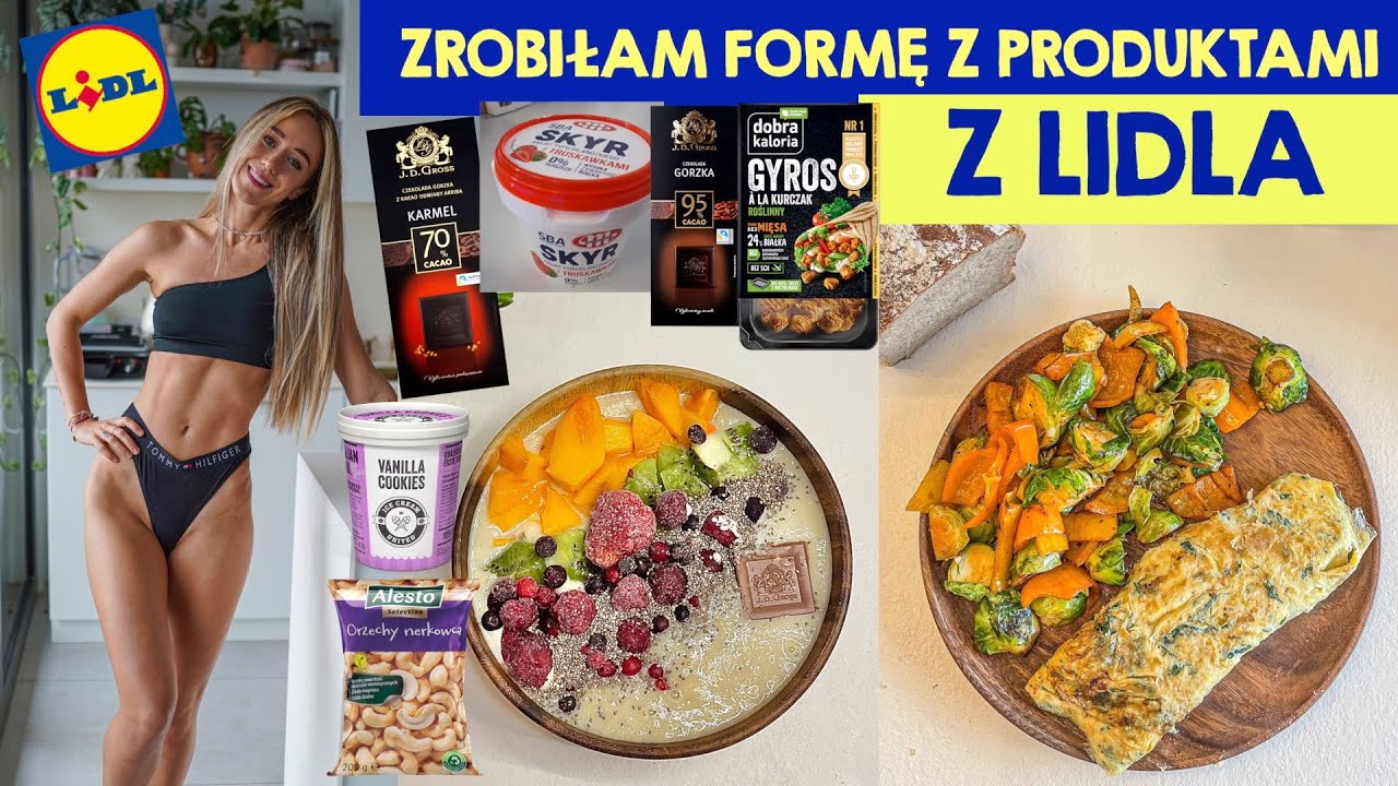 VLOG - TOP PRODUKTY Z LIDLA + PRZEPISY Z ICH UŻYCIEM 😋