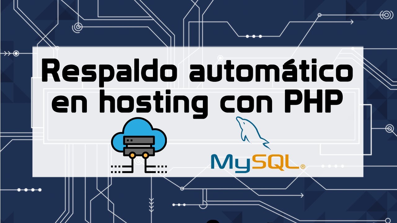 Programar respaldos automáticos de un hosting | MySQL y PHP
