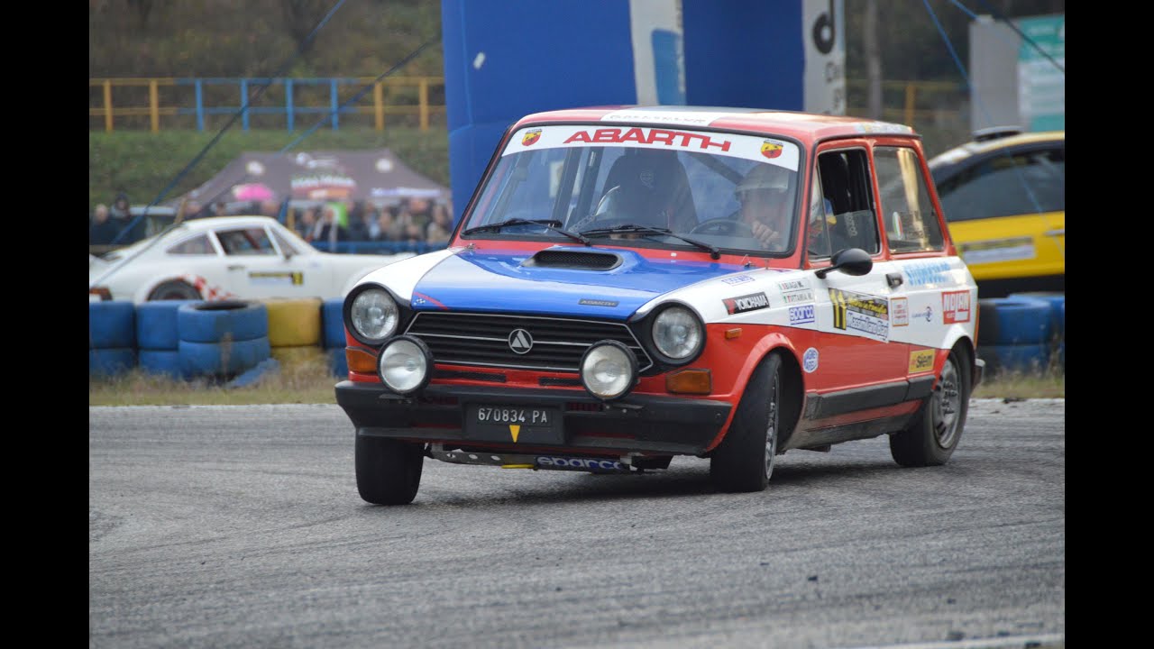 Autobianchi A112 Abarth: fun on racetrack