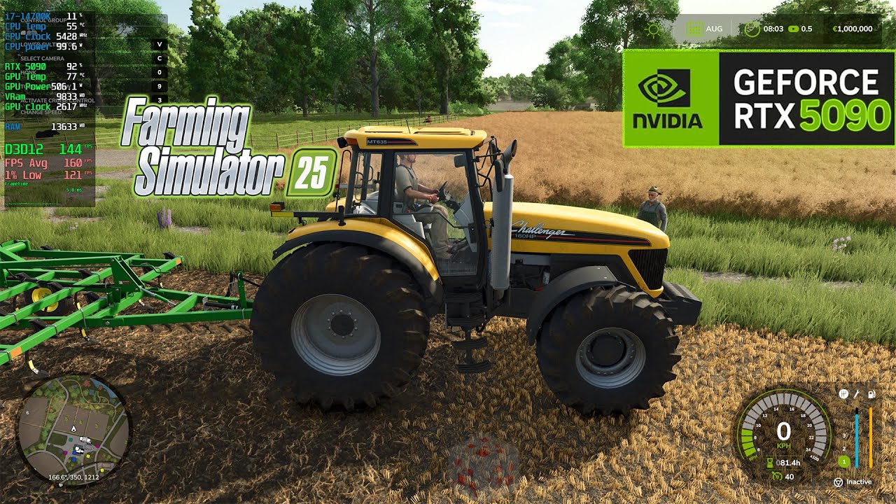 Farming Simulator 25 | RTX 5090 | i7-14700K | 4K Ultra Settings DLAA/DLSS