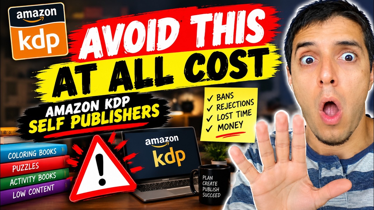 Самиздату: избегайте этого на Amazon KDP любой ценой