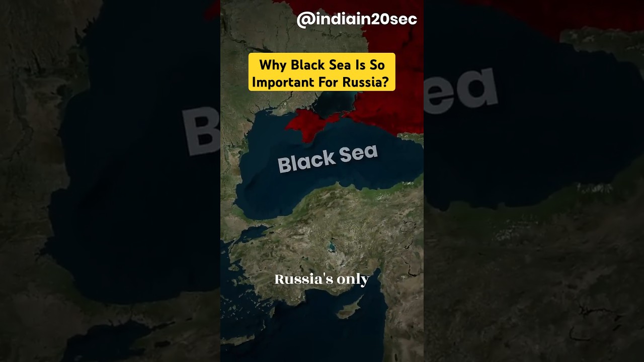 How Russia Took Over the Black Sea? #geopolitics #ytshorts