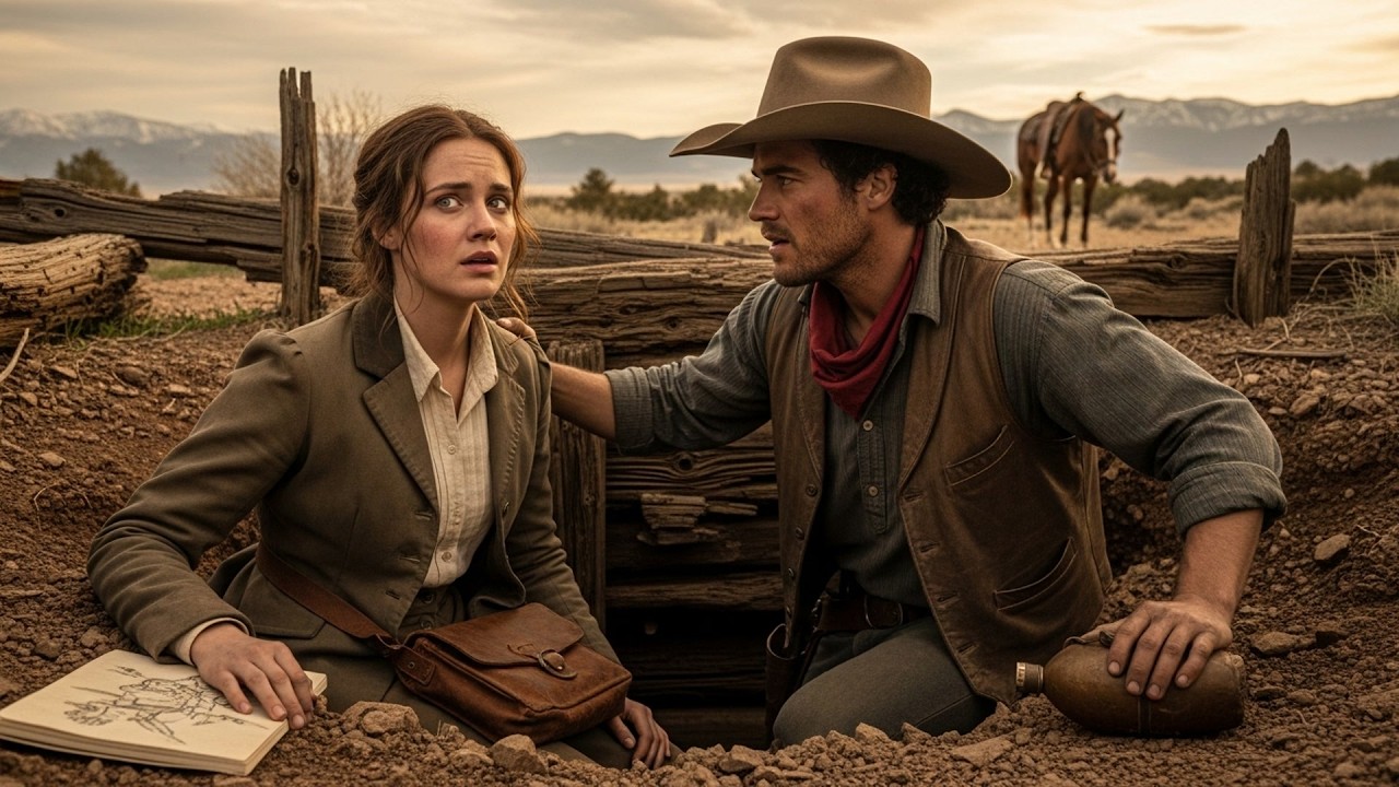 Her Voice Had Gone Hoarse From Screaming For Help, The Cowboy Heard Her Silence And Came Running