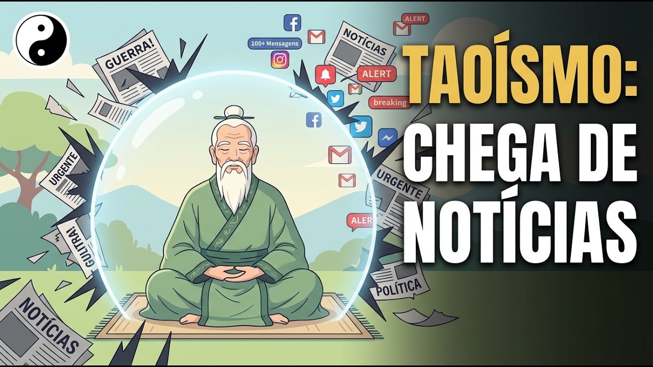 Taoísmo: Por Que Você Se Sente Ansioso Mesmo Sem Estar em Perigo (A Armadilha das Notícias)