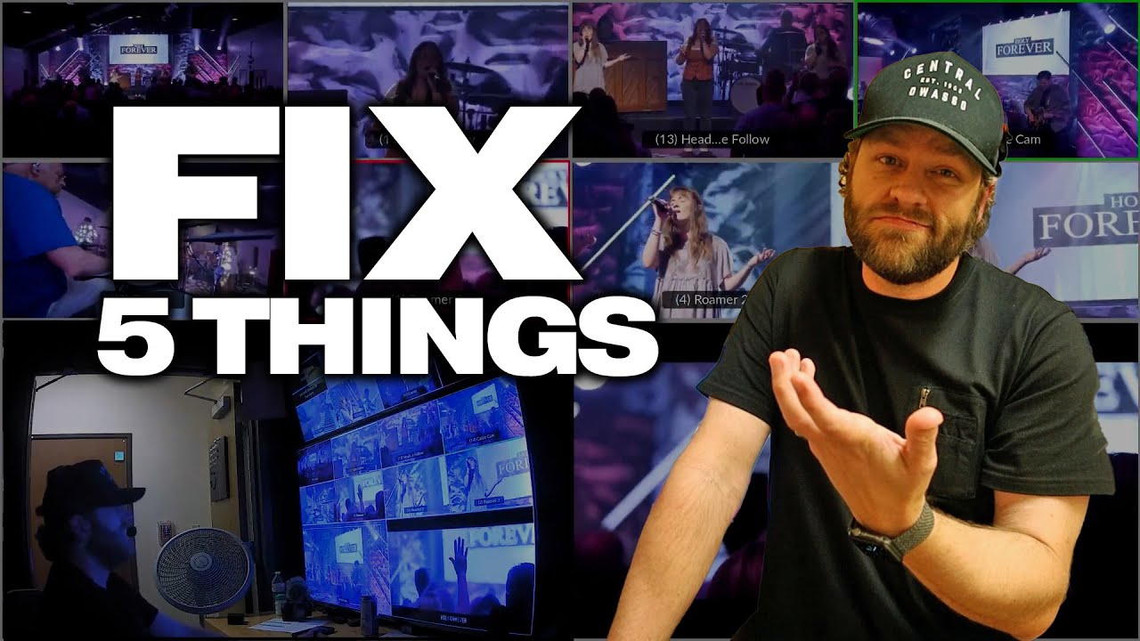 I reviewed 1000+ Church Livestreams, and found 5 major problems.