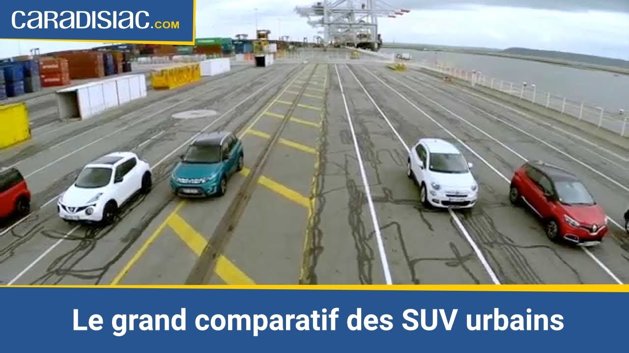 Le grand comparatif des SUV urbains