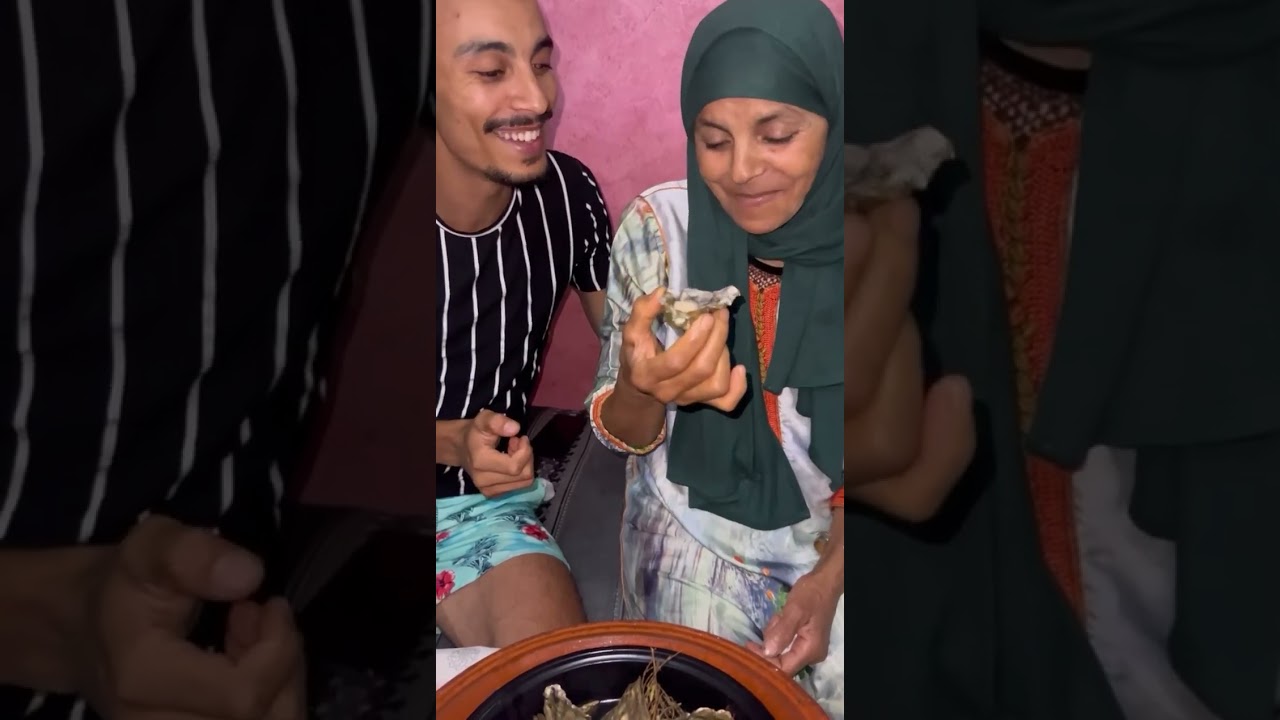 أول مرة غنجربو les huîtres مع ماما 🦪🌊لي بغا الكوموند ها النمرة: 0691816268 📞