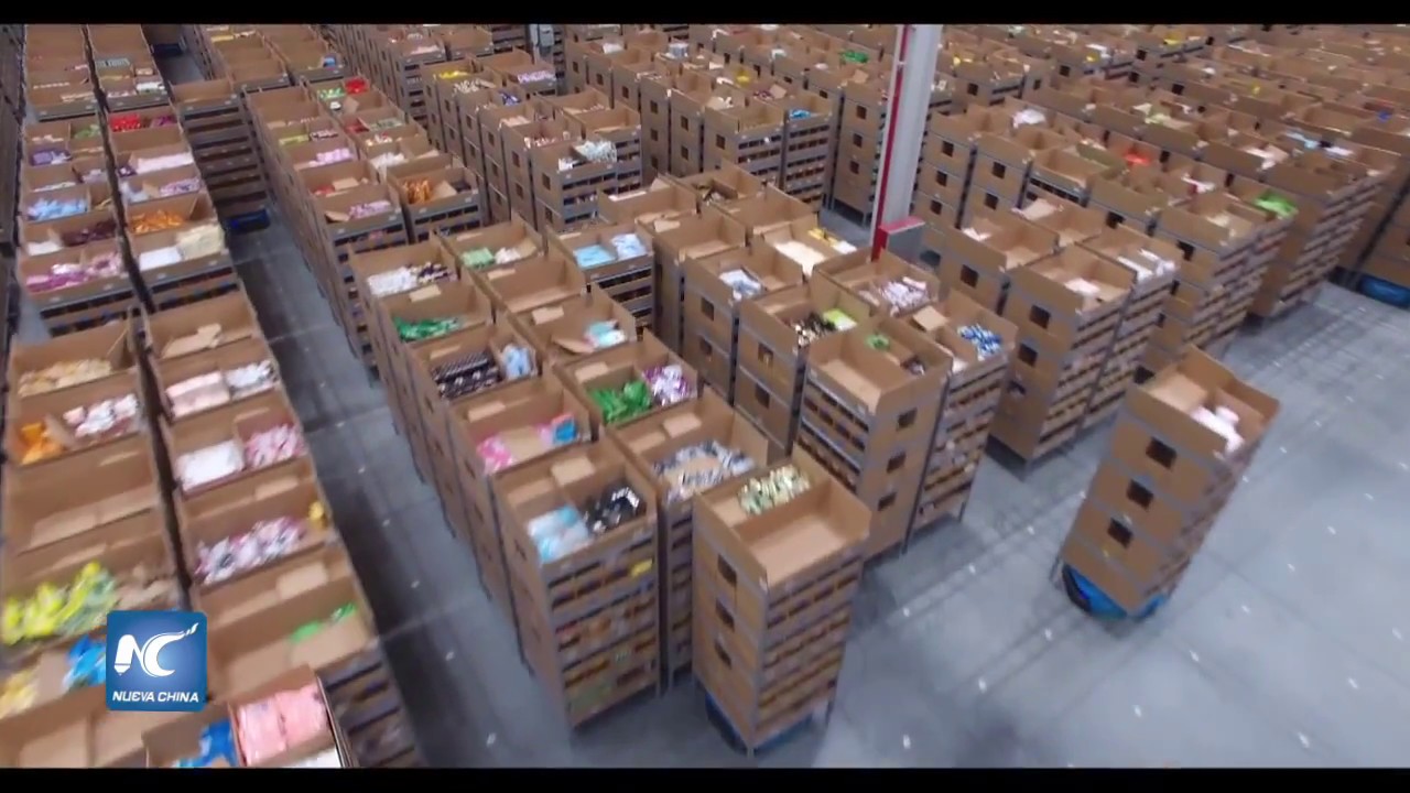 Moviliza China productos en almacenes inteligentes