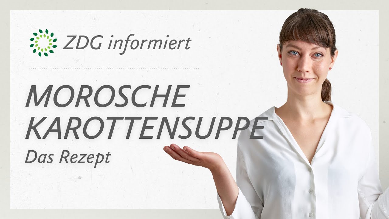 Morosche Karottensuppe [Originalrezept gegen Durchfall]