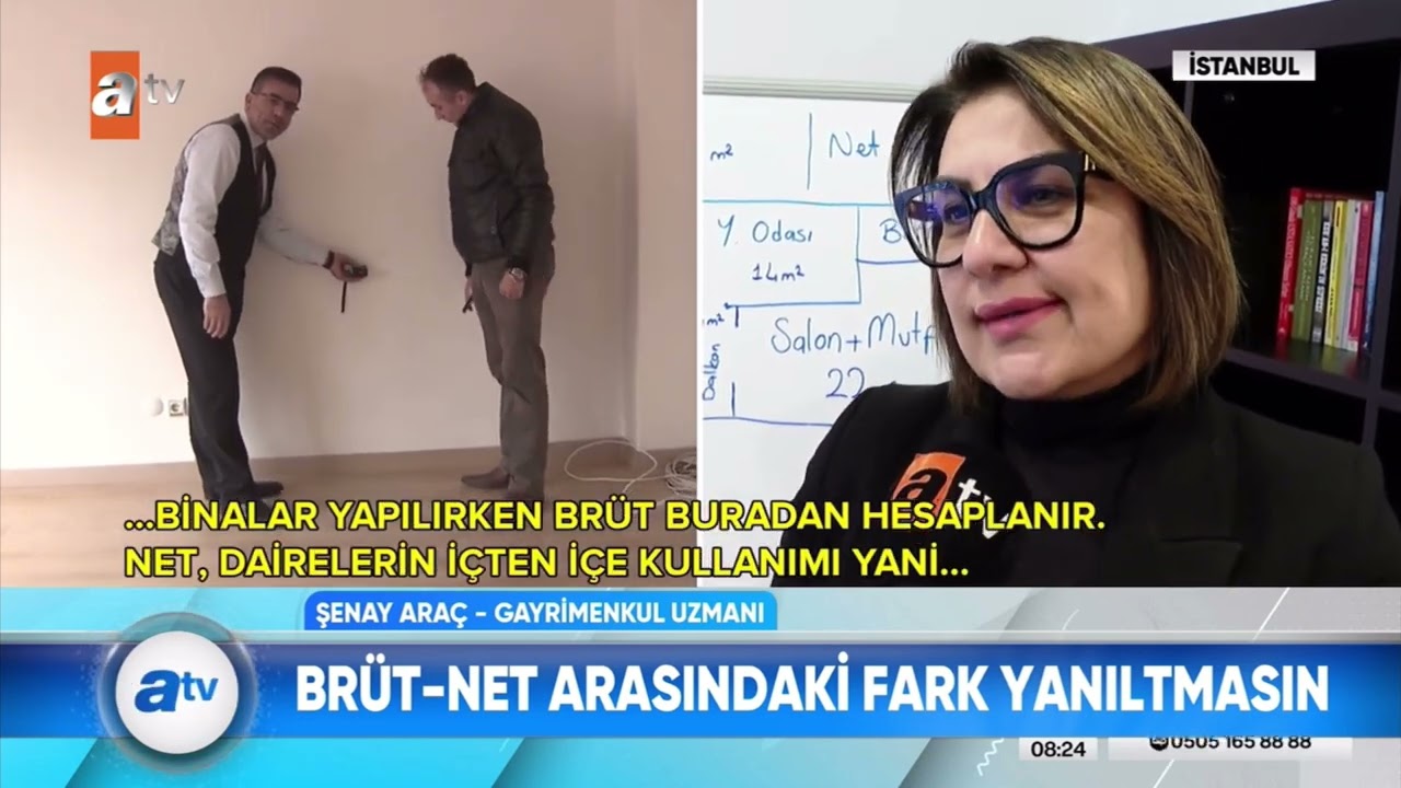 Ev Alırken Metrekare Oyununa Gelmeyin (ATV HABER)
