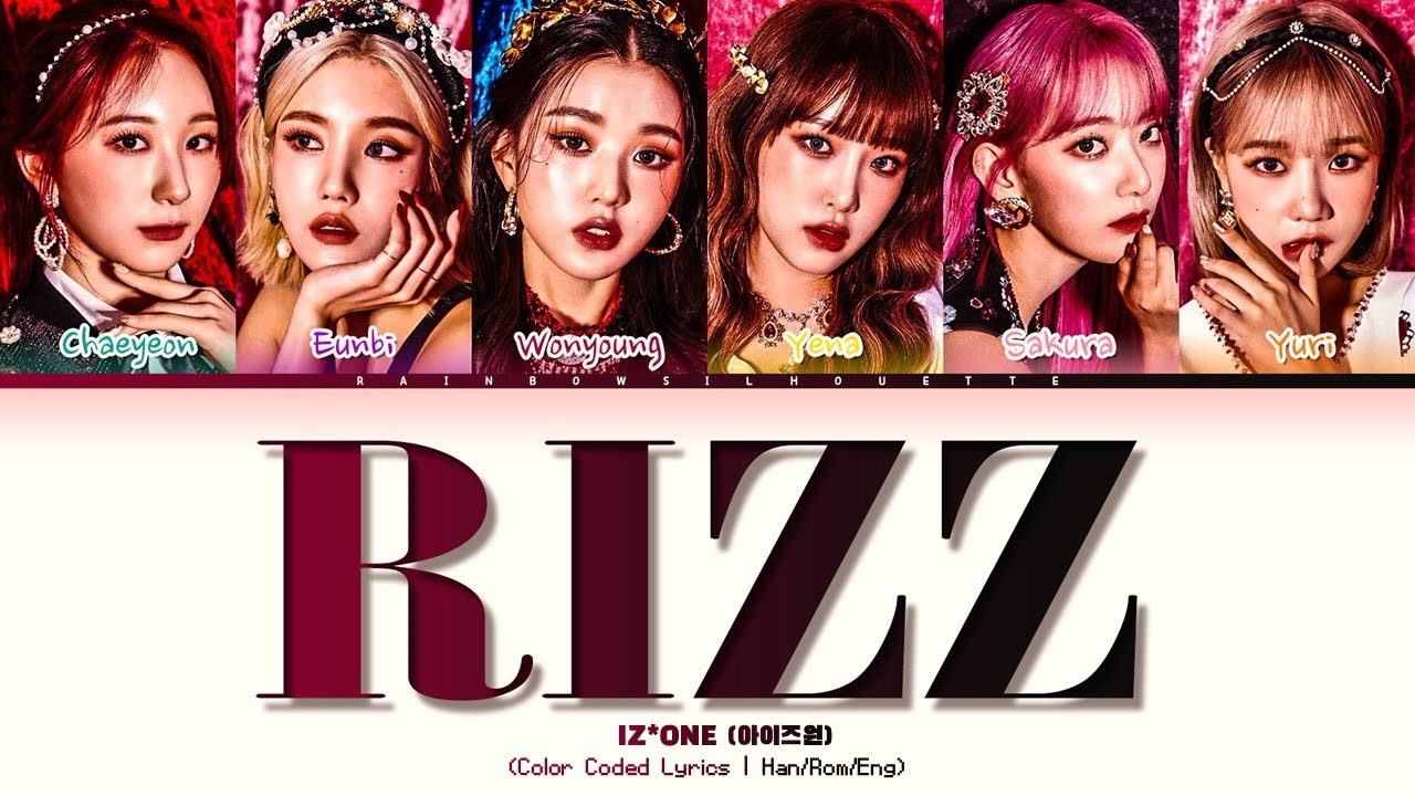 [AI COVER] How Would IZ*ONE Unit Sing Rizz By XLOV