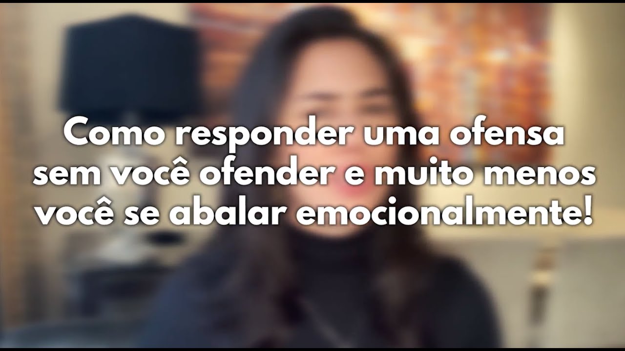 Como responder uma ofensa sem ofender | Psicóloga Simone Lima