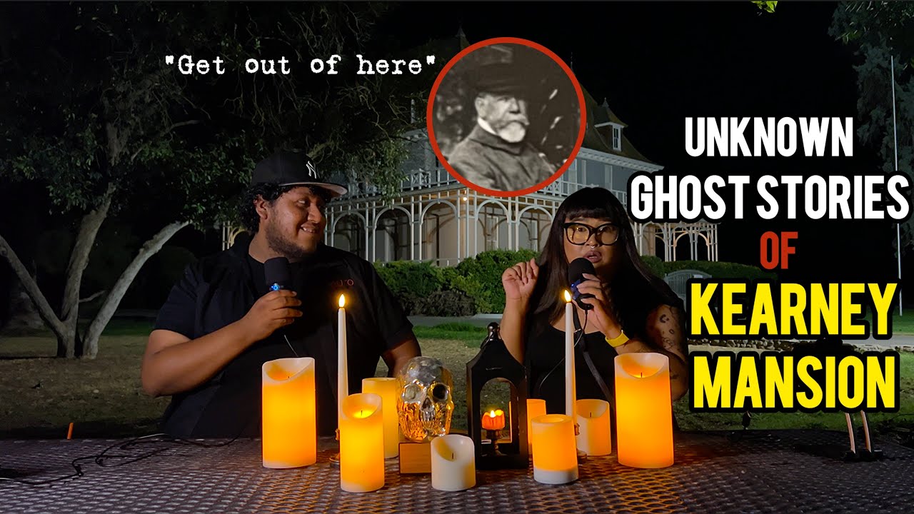Ghost Stories with Kearney Mansion Behind Us | Kearney Mansion Fresno