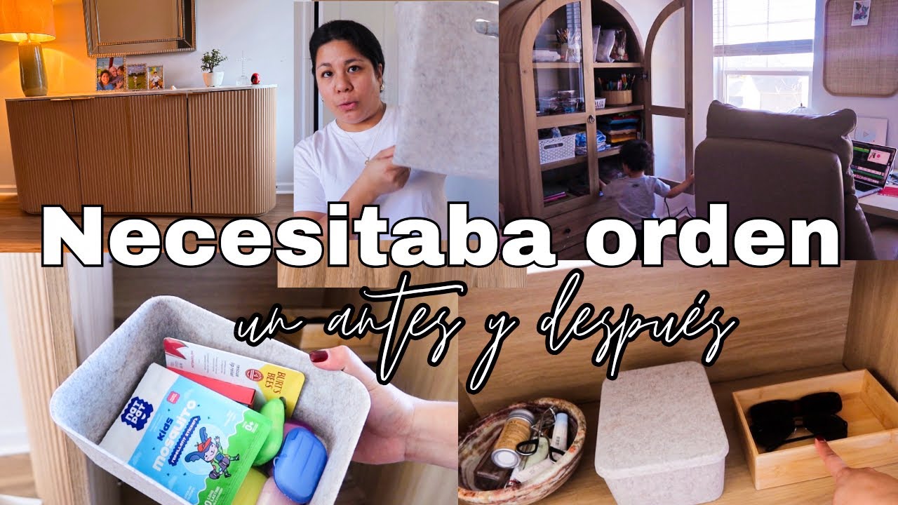 MI VIDA EN USA 🇺🇸| Transforme mi oficina y la entrada de casa | Orden ,calma y nuevos comienzos .