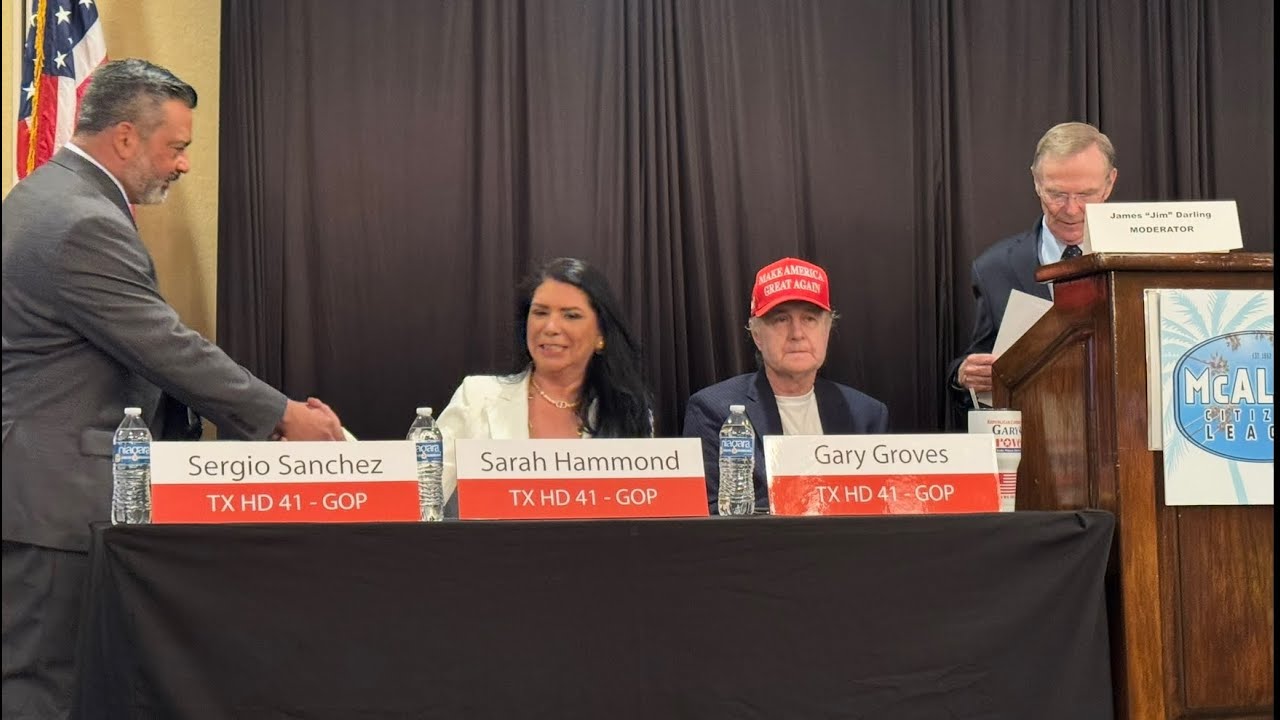 HD 41 Republican & Democrat Contested Primary Debate | McAllen Candidate Forum