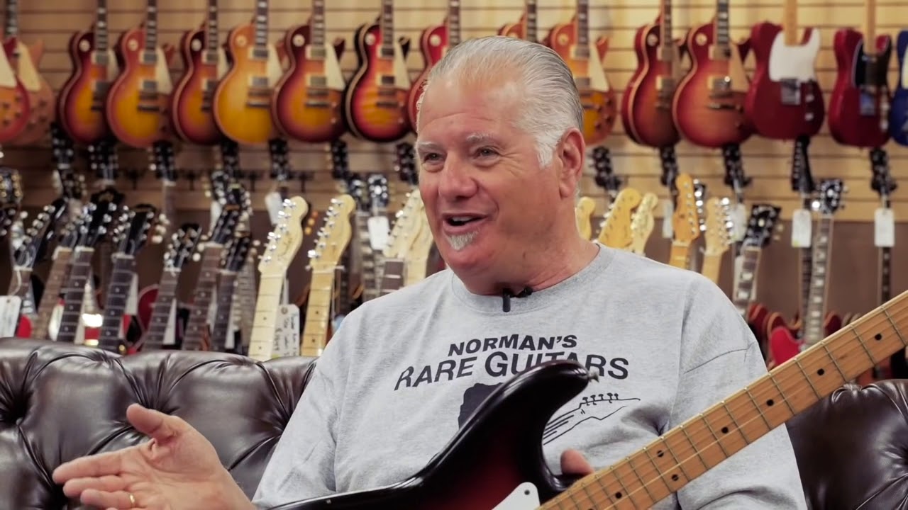 Истории 5ти крутых винтажных гитар из Norman's Rare Guitars. По-русски.