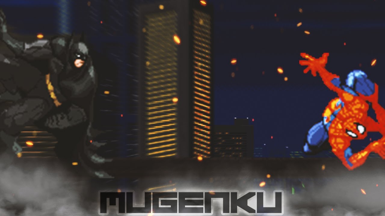 Batman vs Spiderman! DC vs Marvel MUGEN Multiverse