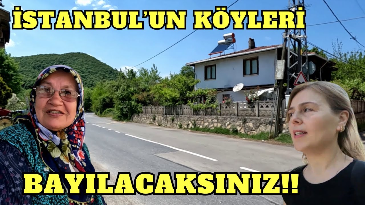 KIŞLARI ISSIZ YAZLARI HAREKETLİBİR KÖY: GÖKMASLI - İSTANBUL'UN KÖYLERİ