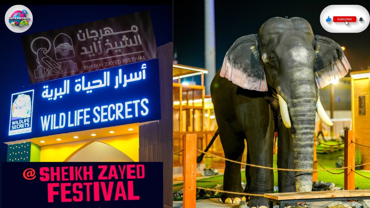 Inside the Wildlife Zone – Sheikh Zayed Festival’s Hidden Gems! | Must-See Moments | Safraworld 
