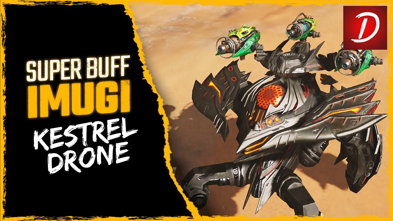 🔥 Super Buff Imugi with Kestrel Drone  : War Robots WR