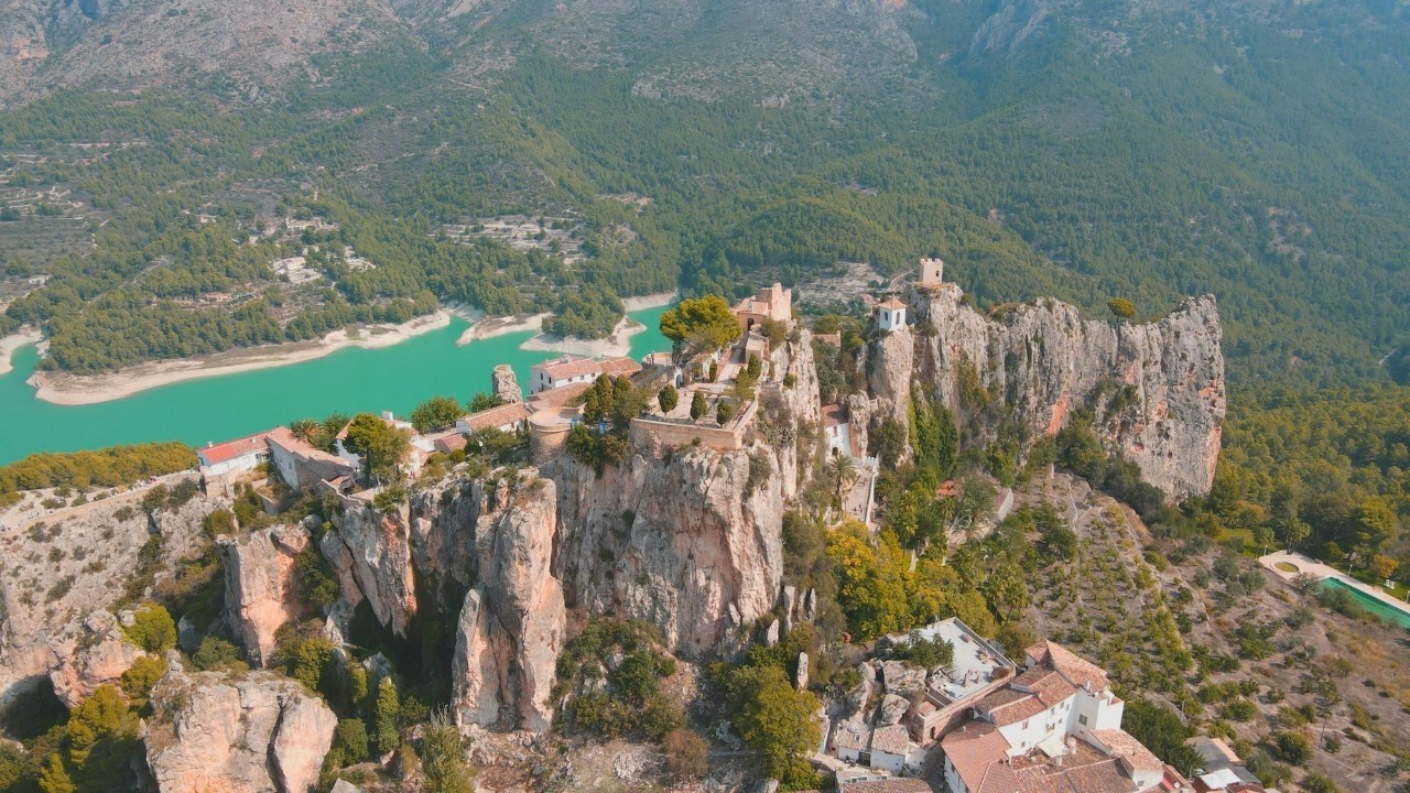 Guadalest Spain 🇪🇸 | Stunning Aerial Views of One of Spain’s Most Beautiful Villages