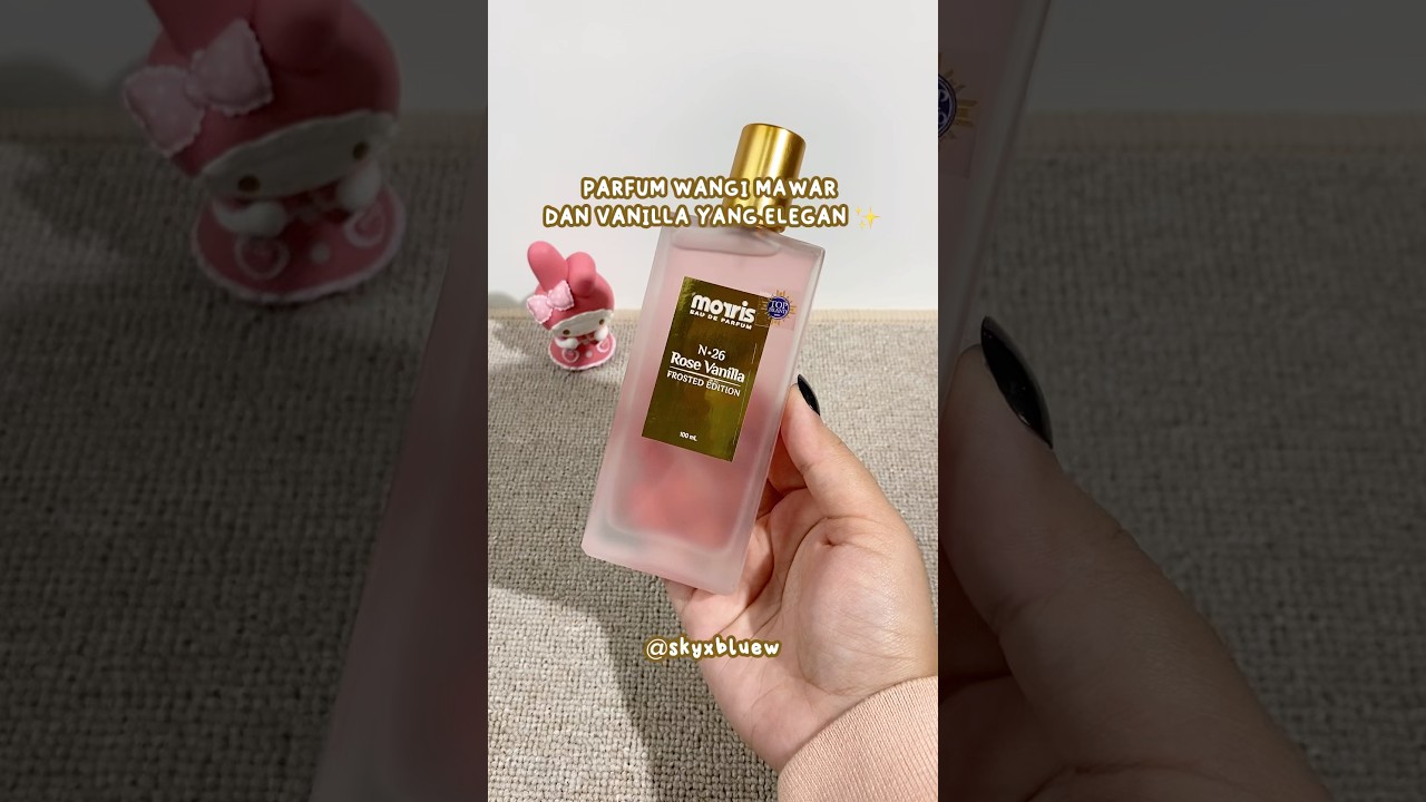 Morris Eau de Parfum Rose Vanilla #parfumwanita #racunshopee #youtubeshorts