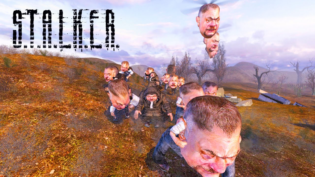 Консервные банки отстреливаются от Сидоровичей - STALKER