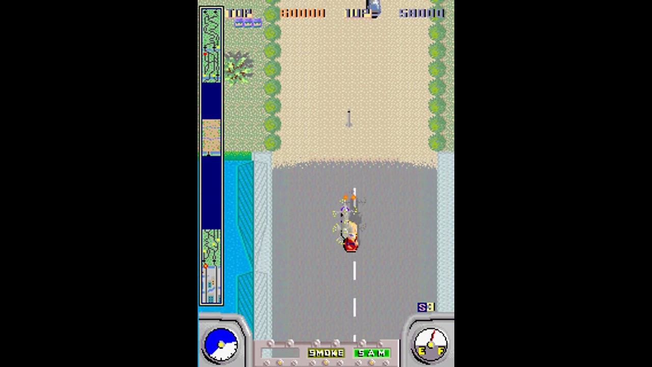 Action Fighter [Arcade Longplay] (1986) Sega {unprotected}