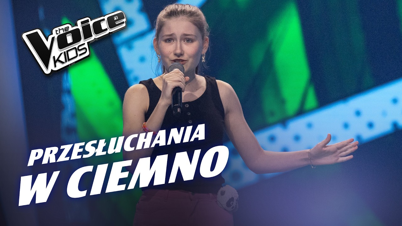 Oliwia Johnson - &bdquo;Symphony&rdquo; - Przesłuchania w ciemno | The Voice Kids Poland 9