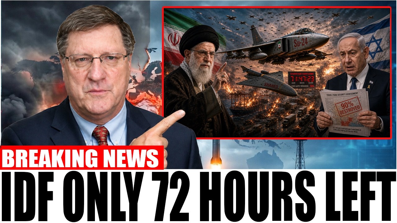 Scott Ritter: Iran Wipes Out 90% of IDF Food Supply &mdash; 50 Su-24s, 500 UAVs&mdash;72 Hours Before Starvation