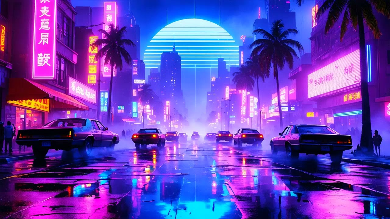 Neon Dream Drive 🚗 | 1 Hour of 80s Synthwave Music