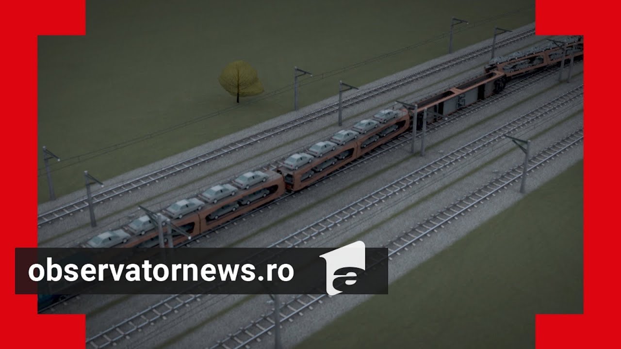 ANIMAȚIE GRAFICĂ. Cum s-a petrecut accidentul feroviar din gara Roșiori