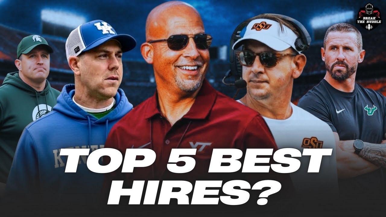 Top 5 BEST Head Coaching Hires of the 2026 College Football Cycle